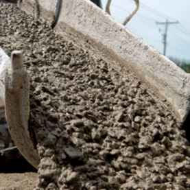 Beton gieten en uitharden